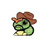Caterpie cowboy hat